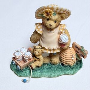 Cherished Teddies Lydia “You’re the Bees Knees” Honey Figurine w Box COA 1999